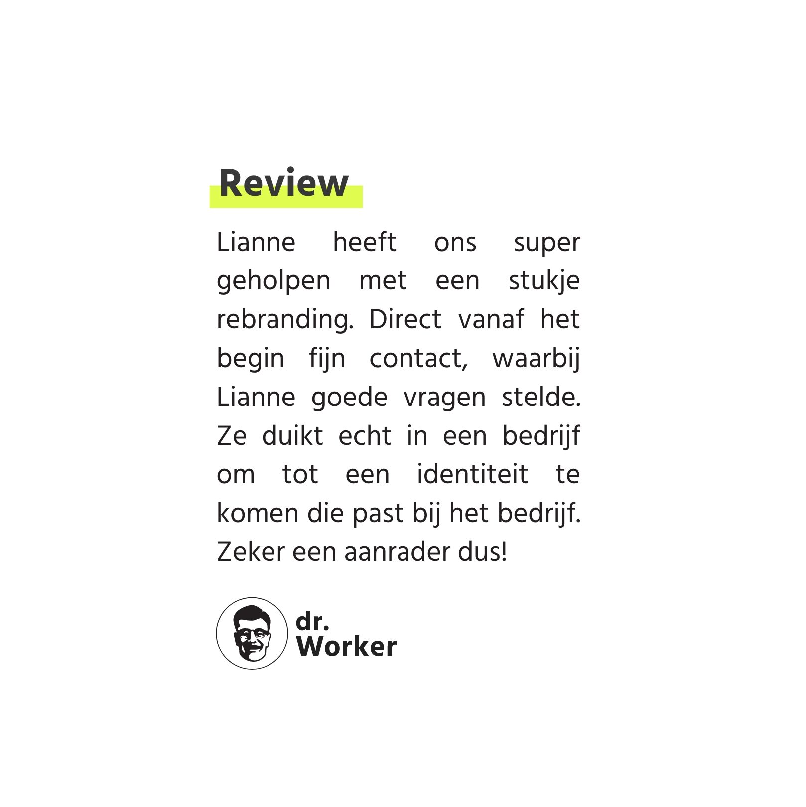 dr worker mini rebranding