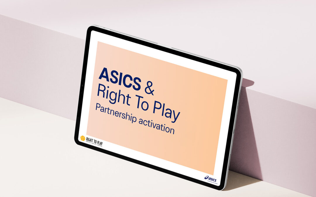 ASICS & Right To Play