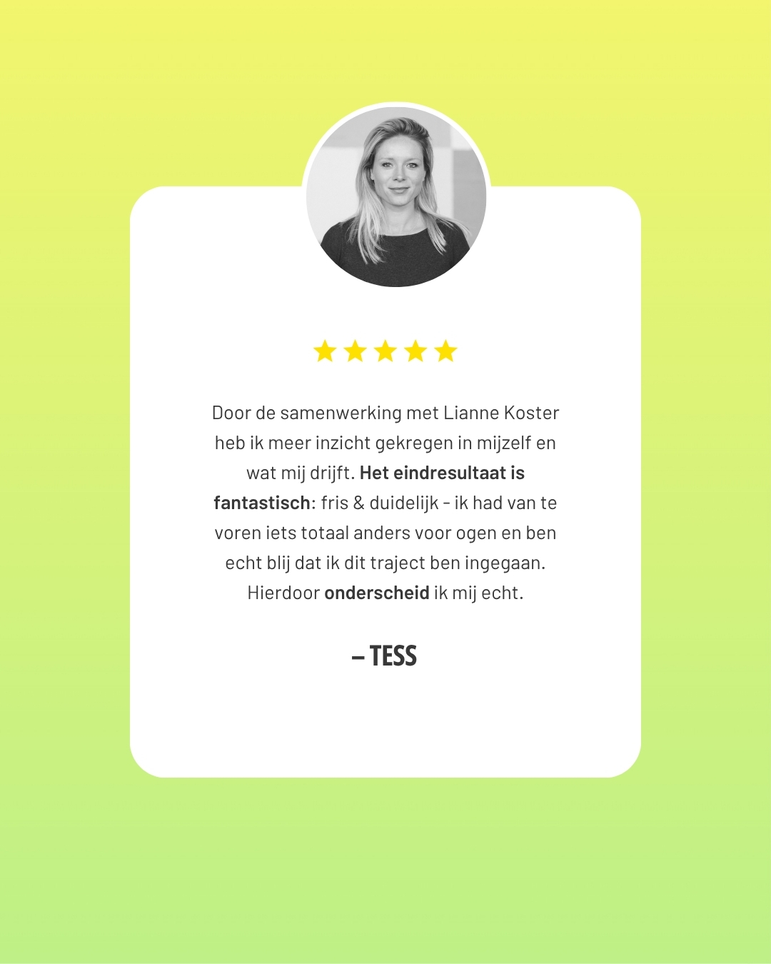 Review TESS Lapidair