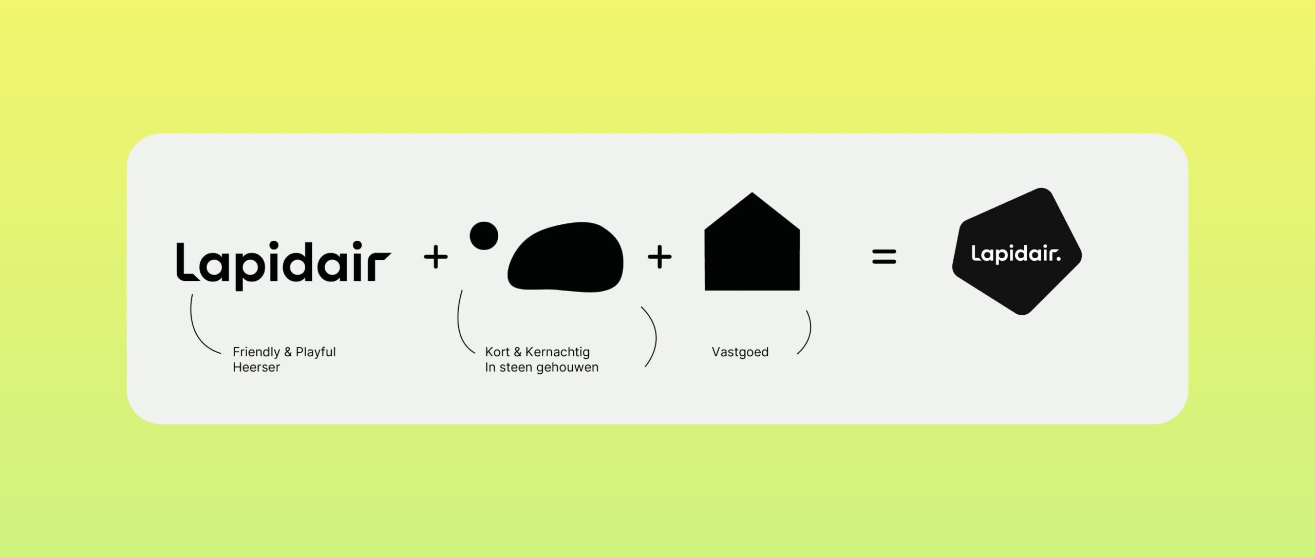 Lapidair Contentbureau Branding - Studio Lianne Koster