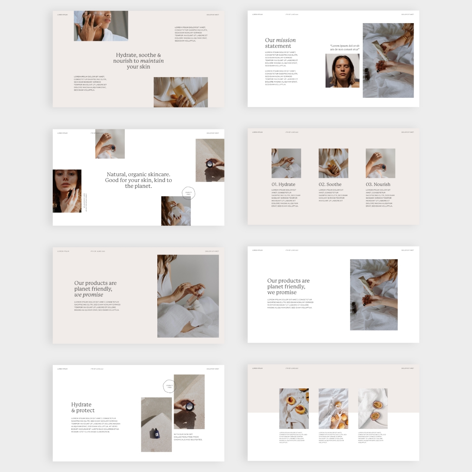 Almond Branding Social Pack - Studio Lianne Koster