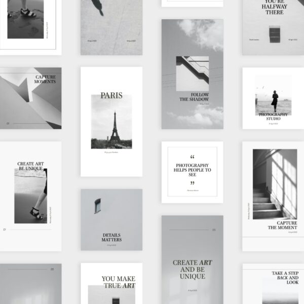 Ash Branding Social Pack - Studio Lianne Koster