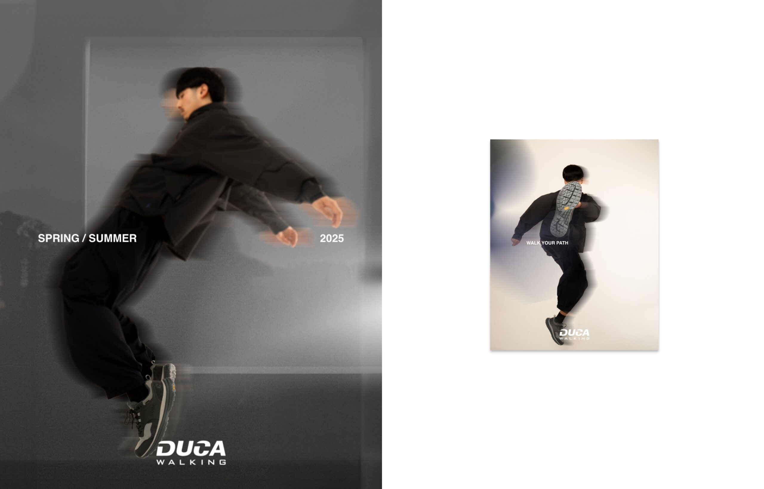 Duca Walking Creative Image Design