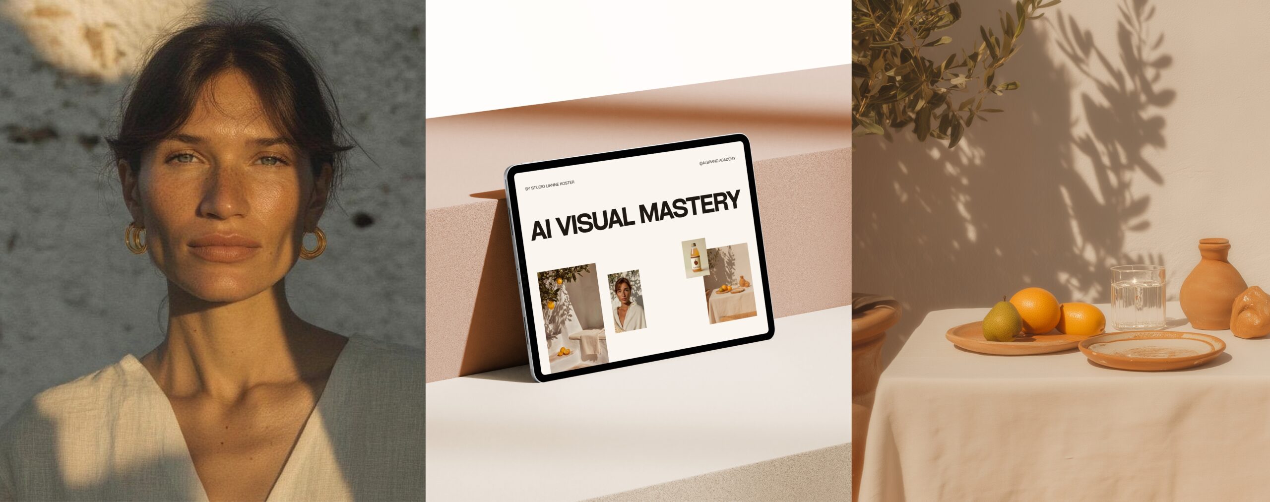 AI VISUAL MASTERY - design banner AI VISUAL MASTERY