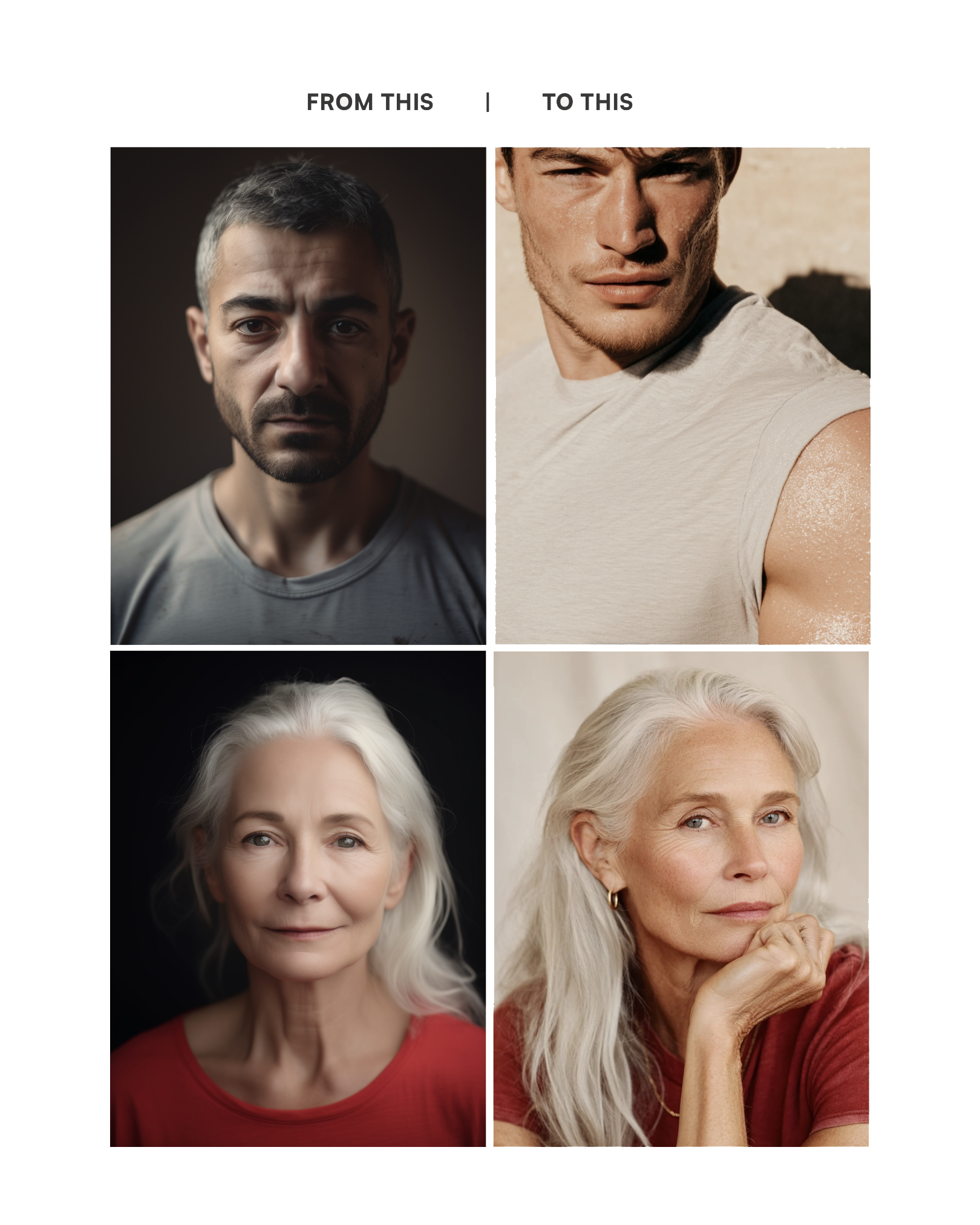 From this to this AI Midjourney