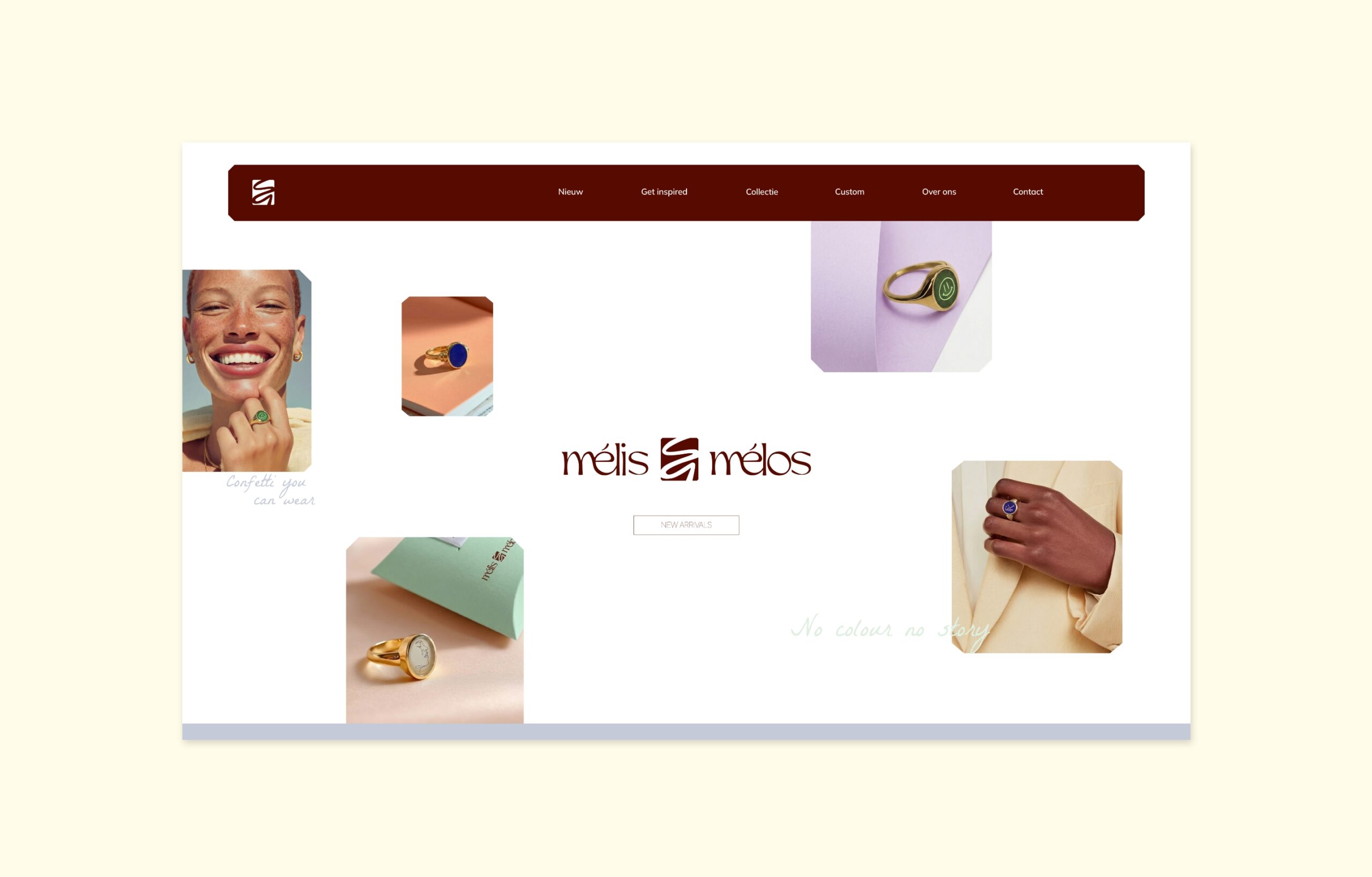 Studio Lianne Koster Branding voor Mélis-Mélos.