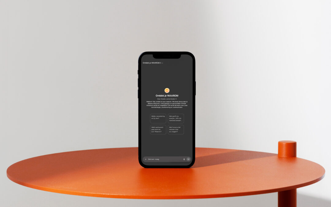 Jouw WAAROM verkoopt meer dan je portfolio ooit zal doen