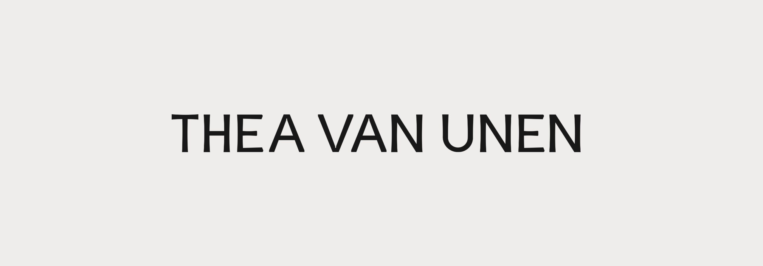 Studio Lianne Koster Rebranding voor Thea - Logo design