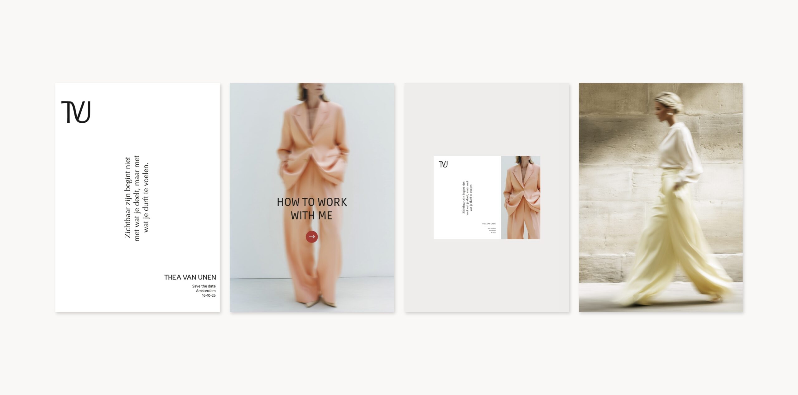 Studio Lianne Koster Rebranding voor Thea - Social media templates