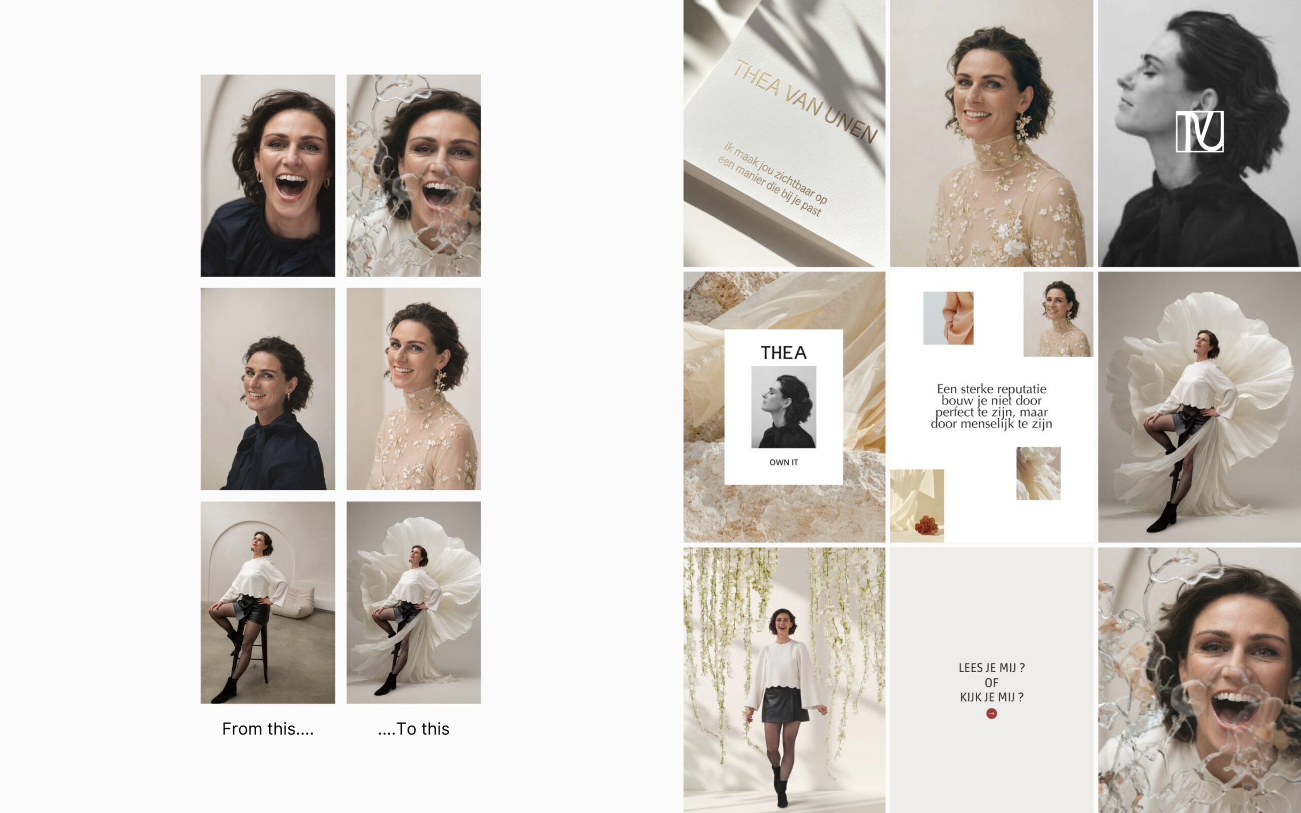 Studio Lianne Koster Rebranding voor Thea - Ontwerp visuele merkidentiteit & merkbeleving
